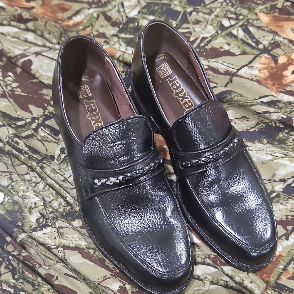 Dexter Black Leather Men's Loafers Size 9.5 RobleeMens Black Leather Bicyc